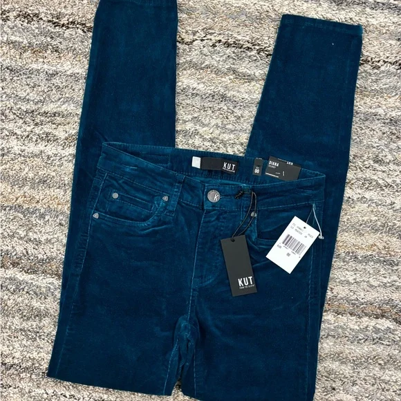 KUT From The Kloth Diana Skinny Jeans Sz 00 NWTKUT Croduroy Diana Skinny -